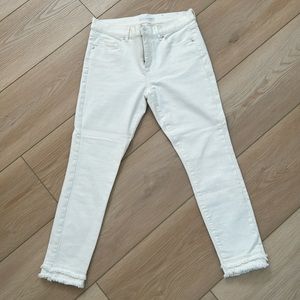 LOFT White Jeans